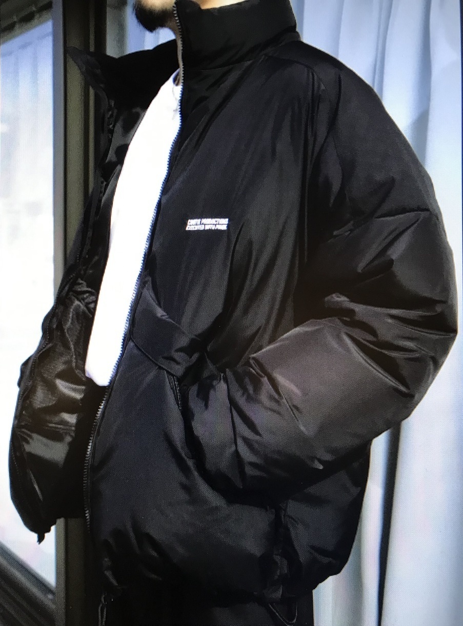 COOTIE PRODUCTIONS/Nylon Down Jacket(Black)[ナイロンダウンJKT