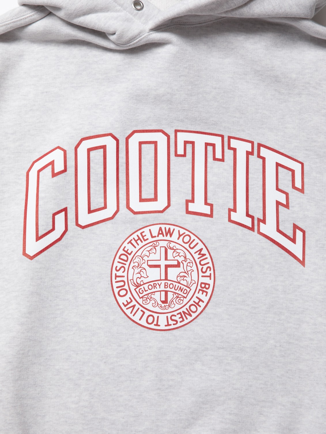 COOTIE PRODUCTIONS/Heavy Oz Sweat Hoodie（COLLEGE）（Oatmeal 