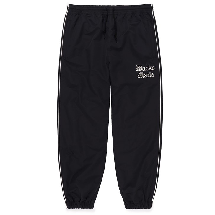WACKO MARIA/TRACK PANTS（BLACK）［トラックパンツ-23春夏］ - JONAS