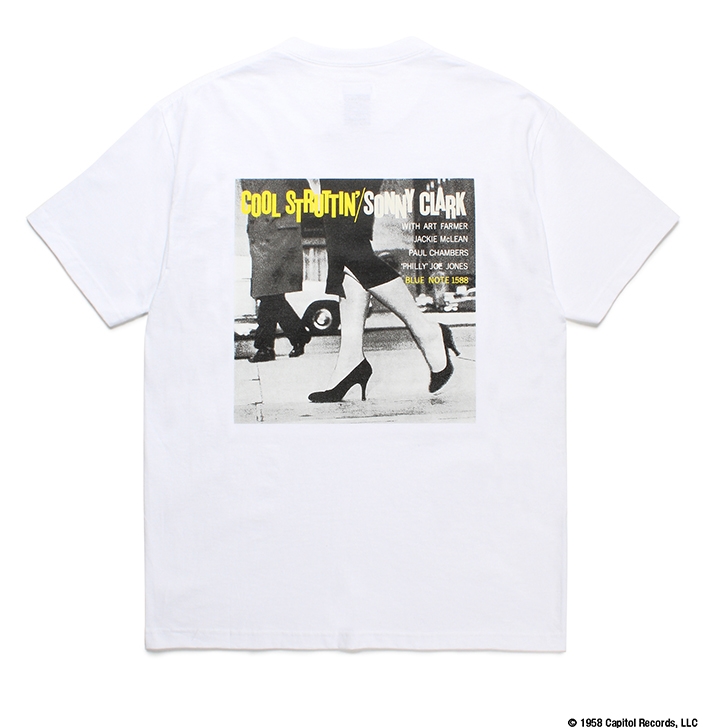 WACKO MARIA/BLUE NOTE / T-SHIRT（TYPE-2）（WHITE）[プリントT-23秋冬] - JONAS