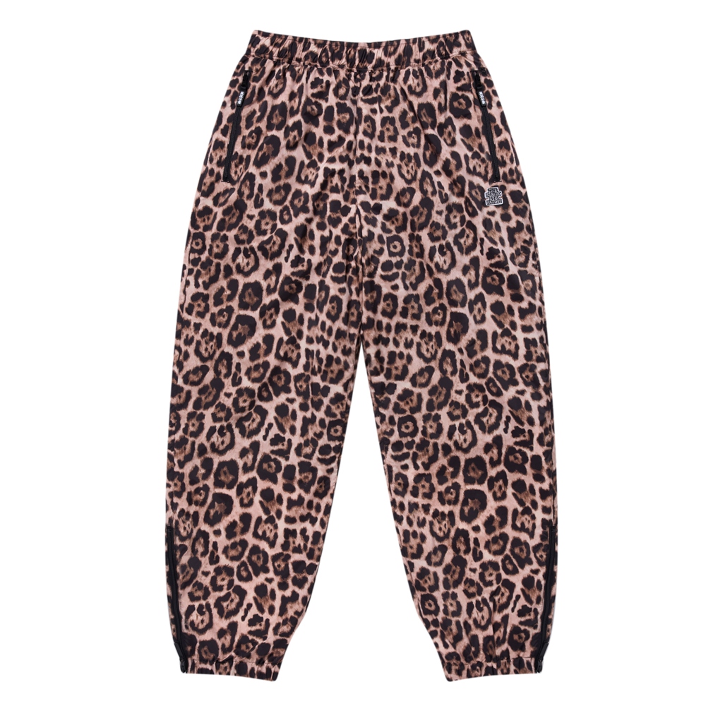 画像1: BlackEyePatch/LEOPARD PATTERENED RIPSTOP TRACK PANTS(MULTI) (1)