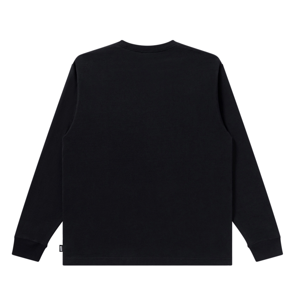 画像2: BlackEyePatch/RHINESTONED OE LOGO L/S TEE(BLACK) (2)