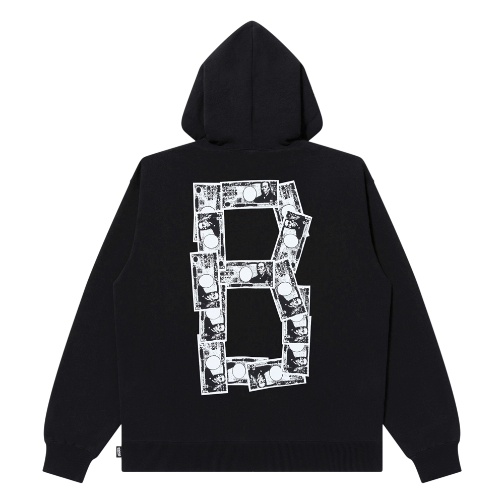 画像2: BlackEyePatch/OG YUKICHI BILL HOODIE(BLACK) (2)