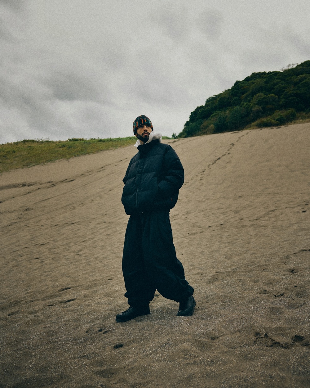 TIGHTBOOTH/PLAC BALLOON PANTS（Black）［PLACバルーンパンツ-25秋冬