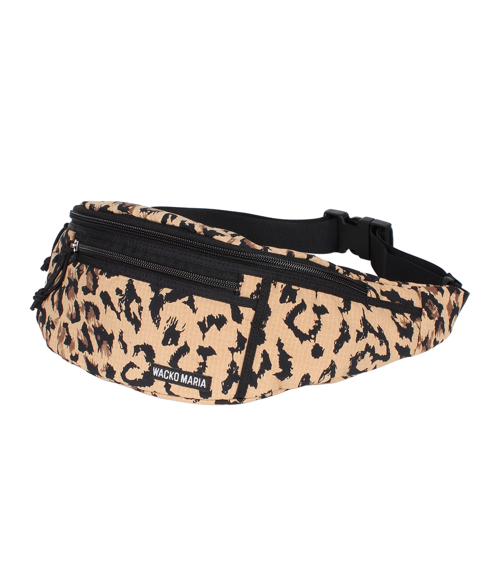 WACKO MARIA/SPEAK EASY / LEOPARD WAIST BAG（BEIGE）［レオパード