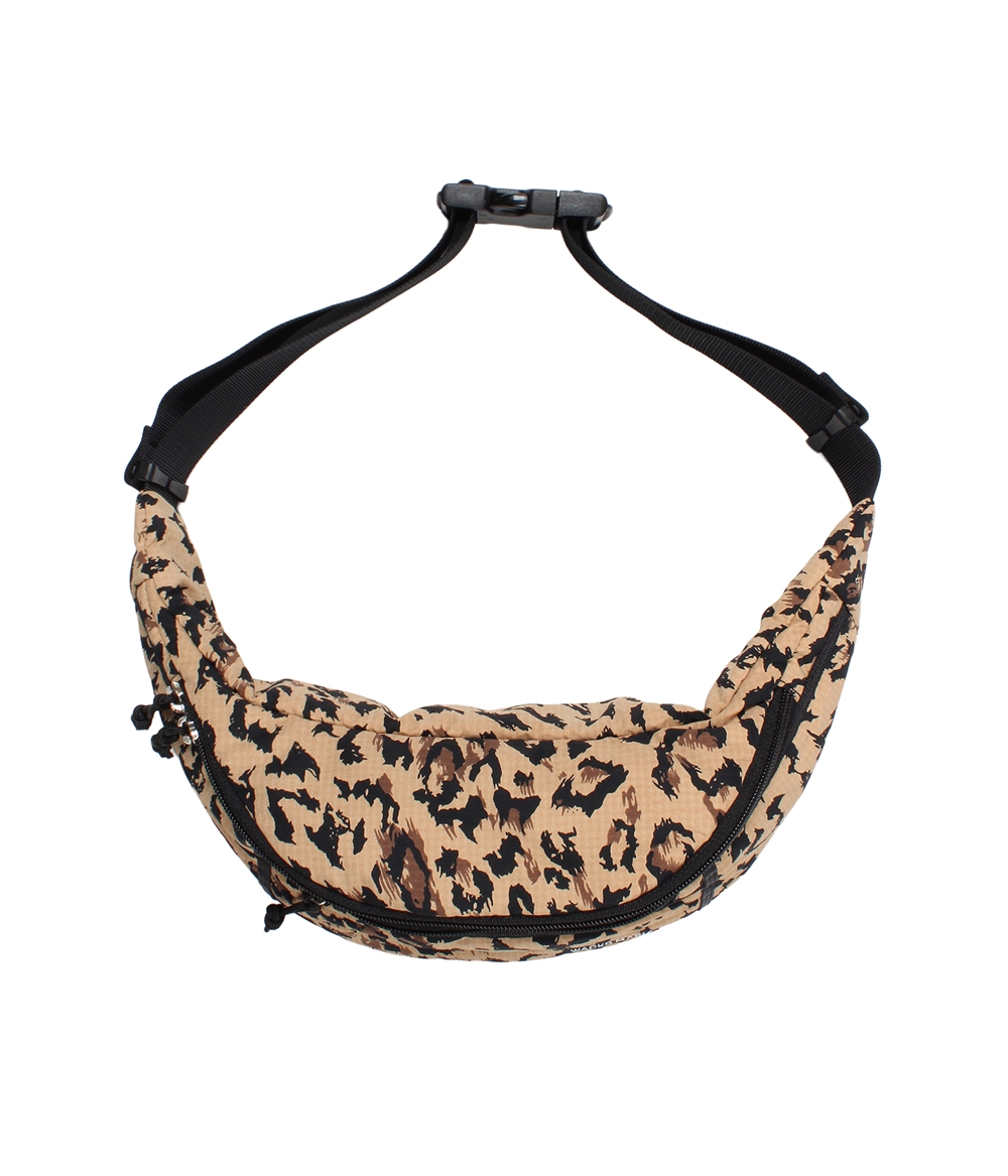 WACKO MARIA/SPEAK EASY / LEOPARD WAIST BAG（BEIGE）［レオパード