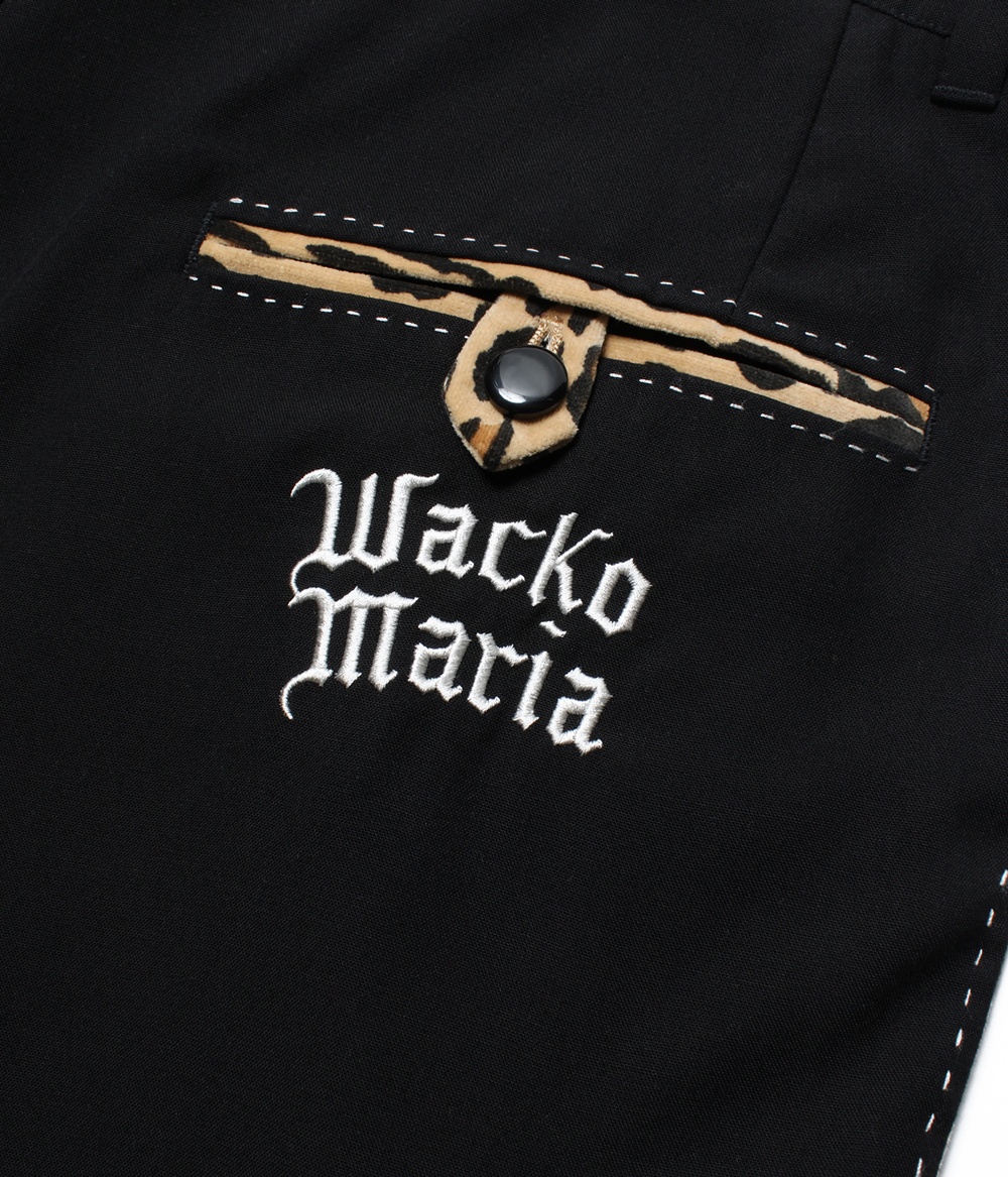 WACKO MARIA/SWITCHING 50'S SHORT TROUSERS（BLACK）［スイッチング