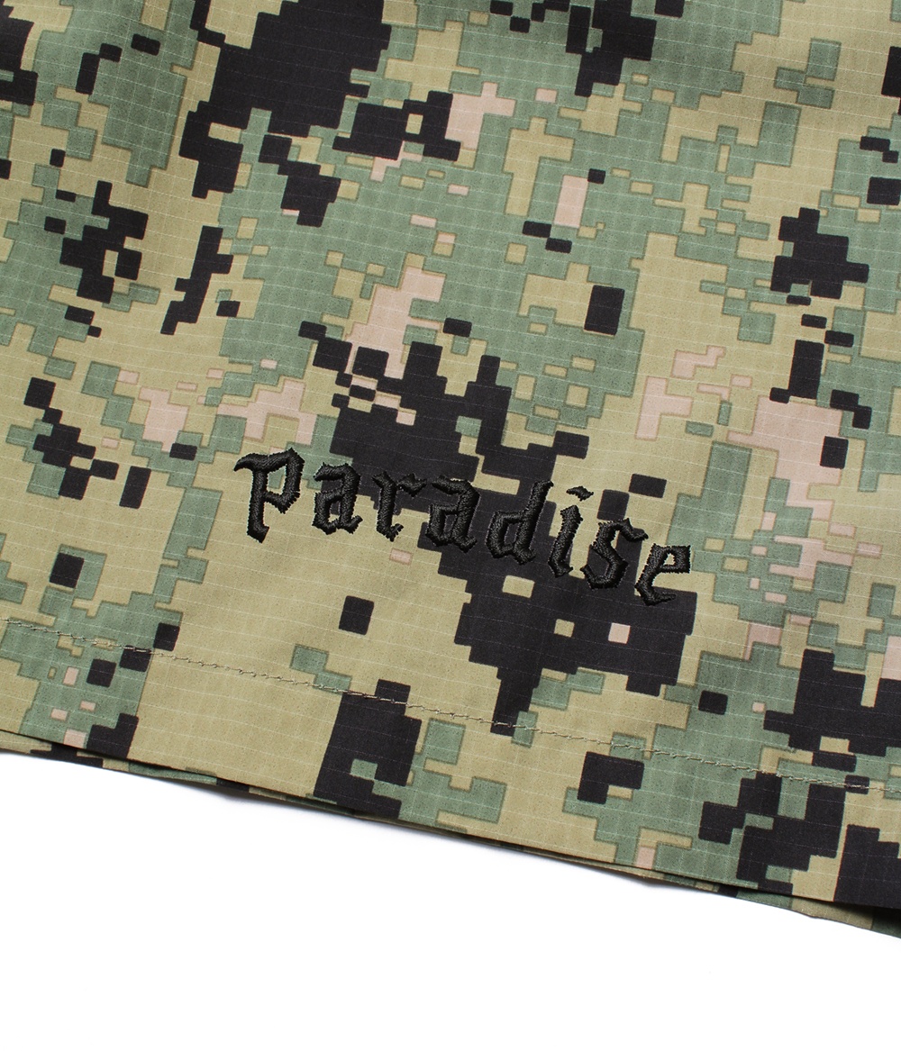 WACKO MARIA/DIGITAL CAMO ARMY SHORTS（KHAKI）［デジタルカモ