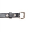 画像3: ANTIDOTE BUYERS CLUB/Narrow Harness Leather Belt（Black）［ナローレザーベルト］ (3)