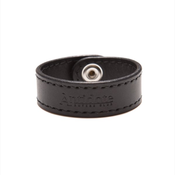 画像4: ANTIDOTE BUYERS CLUB/Leather Wristband（Black） (4)