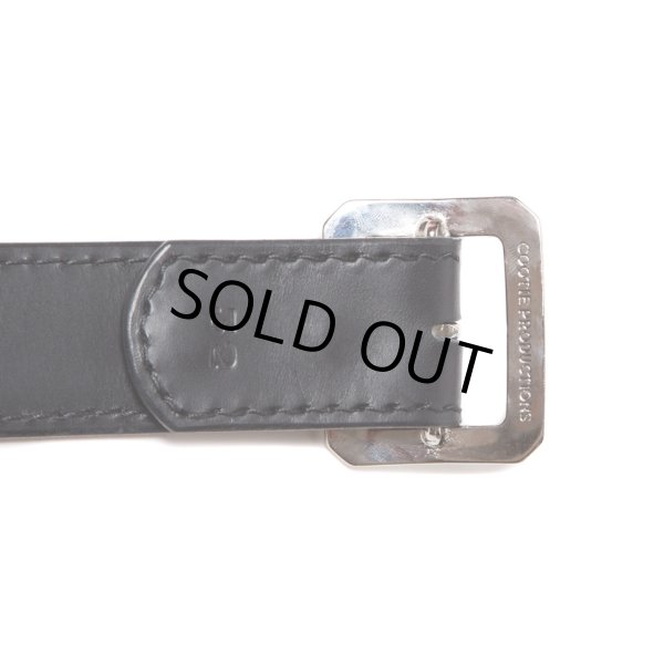 画像3: ANTIDOTE BUYERS CLUB/Garrison Leather Belt（Black） (3)