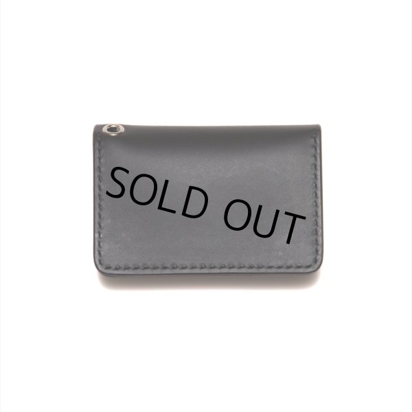 ANTIDOTE BUYERS CLUB/Compact Trucker Wallet（Black） - JONAS