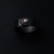 画像1: ANTIDOTE BUYERS CLUB/Leather Wristband（Black） (1)
