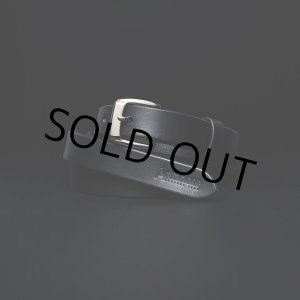 画像: ANTIDOTE BUYERS CLUB/Narrow Harness Leather Belt（Black）