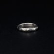 画像1: ANTIDOTE BUYERS CLUB/Engraved Round Ring（Silver） (1)