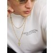 画像4: ANTIDOTE BUYERS CLUB/Engraved Cross Pendant（Silver） (4)