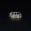 画像1: ANTIDOTE BUYERS CLUB/Engraved ID Ring（Silver） (1)