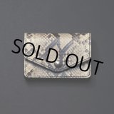 画像: ANTIDOTE BUYERS CLUB/Compact Trucker Wallet（Python）（Natural）