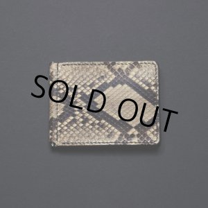 画像: ANTIDOTE BUYERS CLUB/Money Clip Wallet（Python）（Natural）
