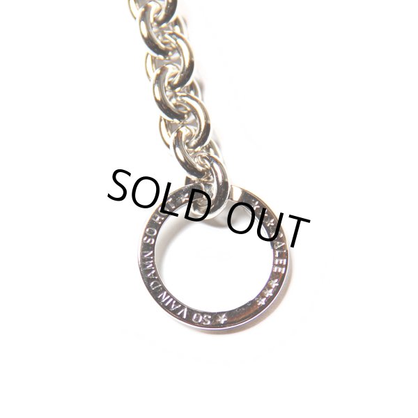 画像4: CALEE/SILVER STAR CONCHO LEATHER WALLET CHAIN（BLACK）［ウォレットチェーン-24春夏］ (4)