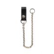 画像1: CALEE/Silver star concho leather wallet chain（BLACK）［ウォレットチェーン-23春夏］ (1)