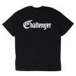 画像2: CHALLENGER/CHALLENGER PATCH TEE（ブラック）［ワッペン+プリントT-22春夏］ (2)
