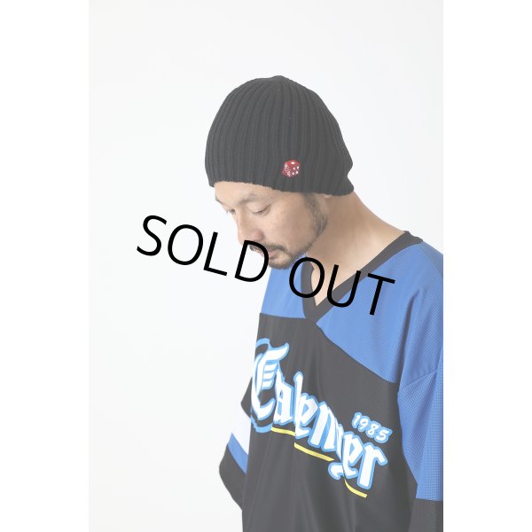 画像3: CHALLENGER/DICE KNIT CAP（ブルー）［ダイスニットキャップ-22春夏］ (3)