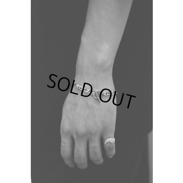 ANTIDOTE BUYERS CLUB/Figaro Wide Chain Bracelet（Silver