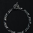 画像2: ANTIDOTE BUYERS CLUB/Figaro Wide Chain Bracelet（Silver） (2)