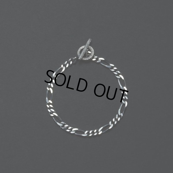 ANTIDOTE BUYERS CLUB - FIGARO WIDE CHAIN BRACELET (SILVER