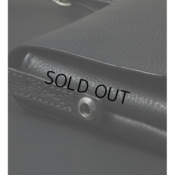 画像4: ANTIDOTE BUYERS CLUB/Leather Compact Shoulder Bag（Black） (4)
