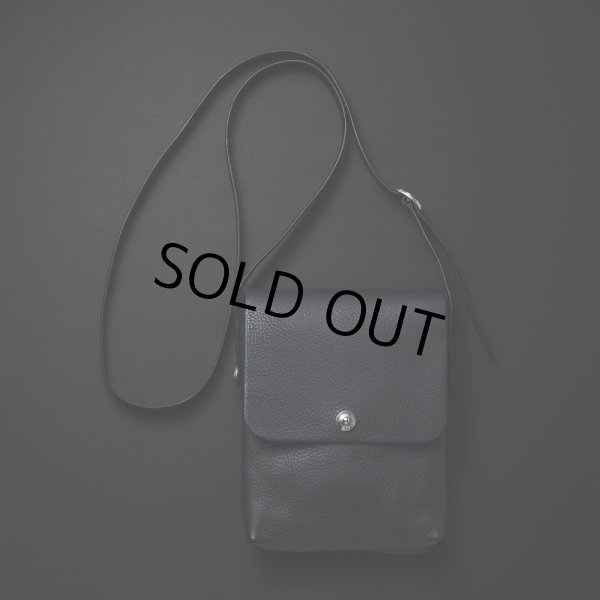 画像1: ANTIDOTE BUYERS CLUB/Leather Compact Shoulder Bag（Black） (1)