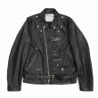 画像5: DAIRIKU/Hand Painted Double Leather Jacket（ブラック） 【30%OFF】［ハンドペイントダブルレザーJKT-22春夏］ (5)
