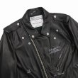 画像6: DAIRIKU/Hand Painted Double Leather Jacket（ブラック） 【30%OFF】［ハンドペイントダブルレザーJKT-22春夏］ (6)
