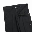 画像4: DAIRIKU/"Painter" Pressed Pants（Black）［"ペインター"スタプレパンツ-22秋冬］ (4)