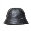 画像1: COOTIE PRODUCTIONS/Fake Leather Ball Hat（ブラック）［フェイクレザーボールハット-22春夏］ (1)