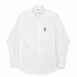 画像1: DAIRIKU/L-S Dress Shirt with Money Clip（ホワイト）［ドレスシャツwithマネークリップ-22春夏］ (1)