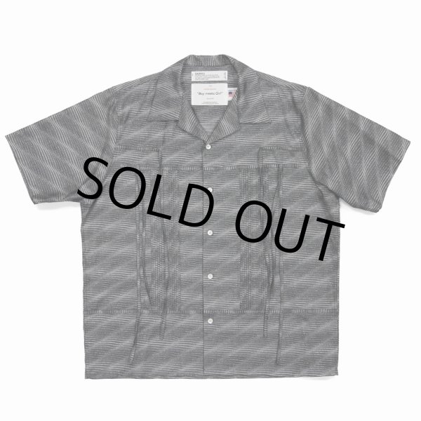 画像1: DAIRIKU/"ジュン" Open Collar Shirt（ジュン） 【40%OFF】［ジュンオープンカラーシャツ-22春夏］ (1)