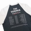 画像4: DAIRIKU/"The Summer Tour" Raglan Tee（ホワイト&ブラック）［ラグラン7分袖T-22春夏］ (4)