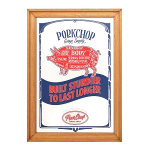 画像: PORKCHOP/PUB MIRROR（WOOD）［パブミラー-22秋冬］
