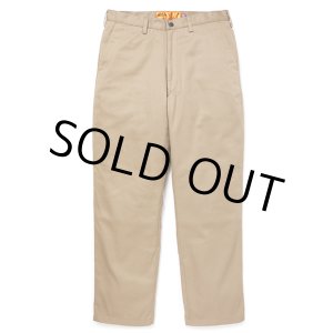 画像: CHALLENGER/LINING RIDERS PANTS（BEIGE）［ライニングライダースパンツ-22秋冬］
