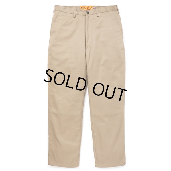 画像1: CHALLENGER/LINING RIDERS PANTS（BEIGE）［ライニングライダースパンツ-22秋冬］ (1)