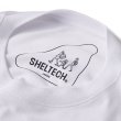 画像4: CALEE/×SHELTECH CALEE Logo tail cut drop shoulder（T-shirt A）（ホワイト）［ドロップショルダーT-22春夏］ (4)