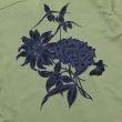 画像7: CALEE/×Miho Murakami Flower pattern S/S shirt（ティーグリーン）［オープンカラーシャツ-22春夏］ (7)