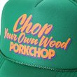 画像3: PORKCHOP/CHOP YOUR OWN WOOD CAP（ケリーグリーン）［メッシュキャップ-22春夏］ (3)