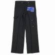 画像1: DAIRIKU/"Painter" Pressed Pants（Black）［"ペインター"スタプレパンツ-23秋冬］ (1)