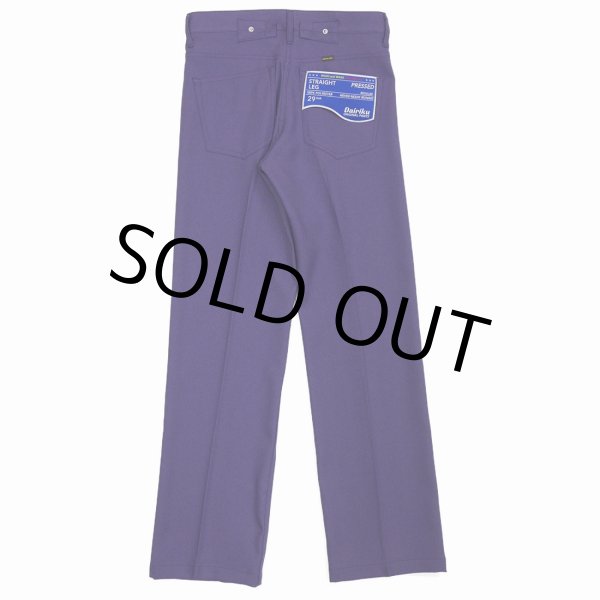画像1: DAIRIKU/"Straight" Pressed Pants（Purple） 【50%OFF】［"ストレート"スタプレパンツ-22秋冬］ (1)