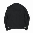 画像2: DAIRIKU/"Regular" Polyester Jacket（Black）［ポリエステルJKT-22秋冬］ (2)