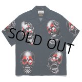 画像: WACKO MARIA/56 TATTOO STUDIO / HAWAIIAN SHIRT S/S（NAVY）［ハワイアンシャツ-22秋冬］