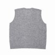 画像2: DAIRIKU/"D"Mohair Knit Vest（Fether Grey） 【50%OFF】［モヘアニットベスト-22秋冬］ (2)